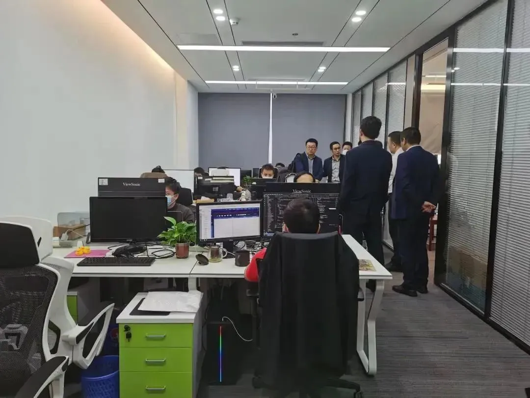 参观能迪科技办公室